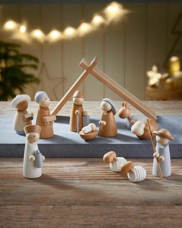 Haba Wooden Nativity Scene 3 Haba Wooden Nativity Scene