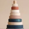 Wooden Pyramid Stacker - Terracotta -Odin Parker 2J2A1095 5404b32b 248e 4e22 952e 954e482091ec