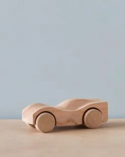 Handmade Wooden Race Car - Unpainted -Odin Parker 2J2A1447