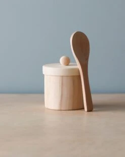 Wooden Doll Feeding Set