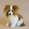 Hansa Papillon Dog Stuffed Animal