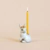 Royal White Rabbit Cake Topper -Odin Parker 2J2A1807 2