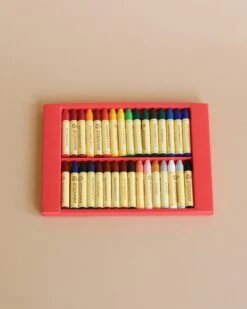 Stockmar Wax Stick Crayons Box - 32 Assorted