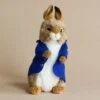 Hansa Blue Jacket Bunny Stuffed Animal -Odin Parker 2J2A2286 2