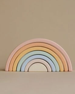 Handmade Rainbow Stacker - Pastel