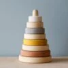Raduga Grez | Handmade Pyramid Tower Stacker - Sand -Odin Parker 2J2A3140 2