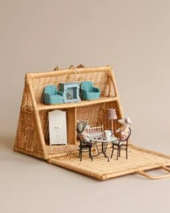Ferm LIVING Braided A-Frame Dollhouse