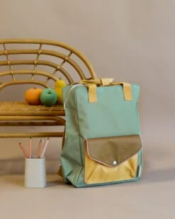 Sticky Lemon Backpack Large | Envelope Collection | Map Green