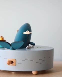 Wooden Whale Music Box -Odin Parker 2J2A5991