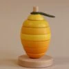 Konges Sløjd Wooden Stacking Lemon Toy