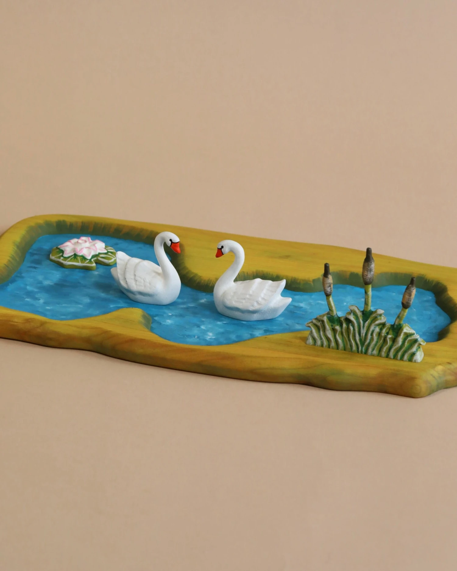 Noelino Wooden Swan Lake 4 Noelino Wooden Swan Lake - Image 2
