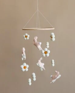 Handmade Mobile - Jumping Bunnies -Odin Parker 2J2A7332 2