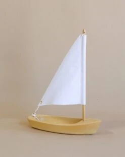 Handmade Wooden Sailboat