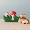 Hedgehog Family & Mushroom Set -Odin Parker 2J2A7971