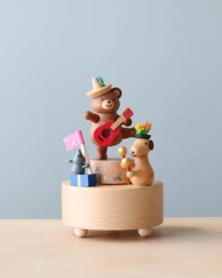 Mini Wooden Party Music Box