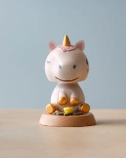 Wooden Unicorn Bobblehead -Odin Parker 2J2A8953