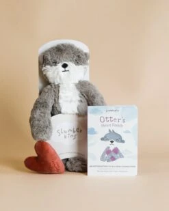 Slumberkins Otter Kin + Lesson Book - Family Bonding
