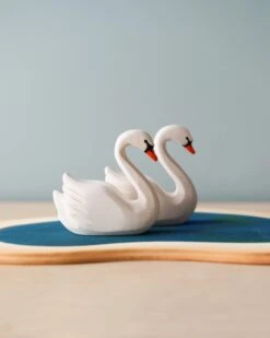 Handmade Wooden Swans In A Lake -Odin Parker 2J2A9951 2