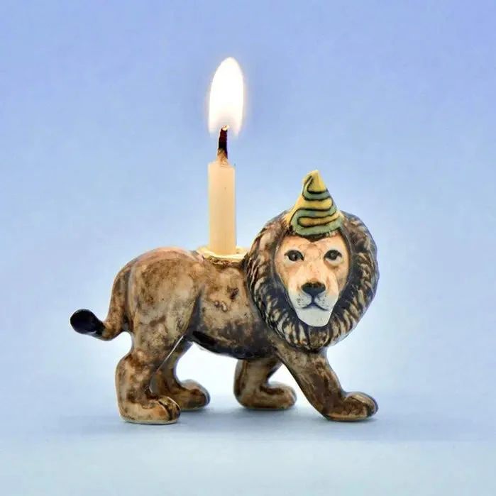 Lion "Party King" Cake Topper 5 Lion "Party King" Cake Topper - Image 3