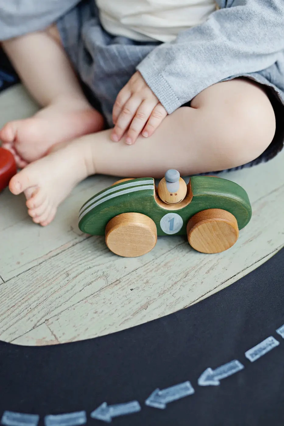 Handmade Wooden Toy Race Car 6 Handmade Wooden Toy Race Car - Image 4