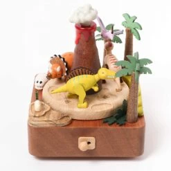 Pre-order: Wooden Volcano & Dinosaur Music Box (ships Early November) -Odin Parker 91qaS5QK sL. AC SL1500