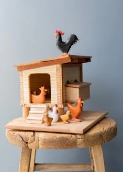 Handmade Wooden Chicken Coop -Odin Parker AJ3 5758
