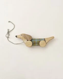 Handmade Pull Along Dog Toy -Odin Parker E44B4897 7B27 4CEB B4D0 794764B34419