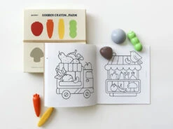 Farm Crayons -Odin Parker Goober Crayons non toxic kids wax crayon Farm 16 jpg
