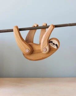 Handmade Wooden Sloth