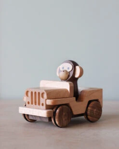 Wooden Animal Pull-Back Car -Odin Parker IMG 3046