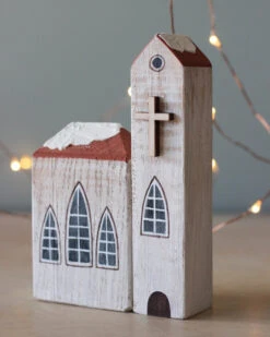 Handmade Wooden Christmas Village -Odin Parker IMG 3331
