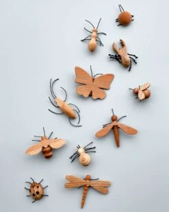 Handmade 11-Piece Wooden Insects -Odin Parker IMG 6581