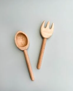 Handmade Wooden Fork & Spoon