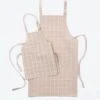 Children's Apron -Odin Parker Milton and Goose Adult Apron Childs Apron Tan Angled 1296x jpg