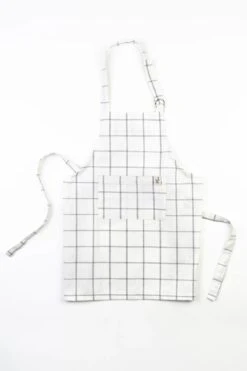 Children's Apron -Odin Parker Milton and Goose Kids Apron Gray 1296x jpg