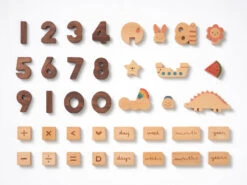 Numbers Play Block Set -Odin Parker Oioiooi numbers play block set all pieces