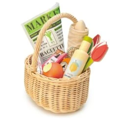 Tender Leaf Toys Shopping Basket -Odin Parker TL8286 market day basket 1 jpg
