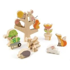 Tender Leaf Toys Stacking Garden Friends -Odin Parker TL8402 stacking garden friends 1 jpg