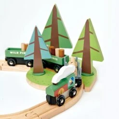 Tender Leaf Toys Wild Pines Train Set -Odin Parker TL8702 wild pines train set 6 jpg