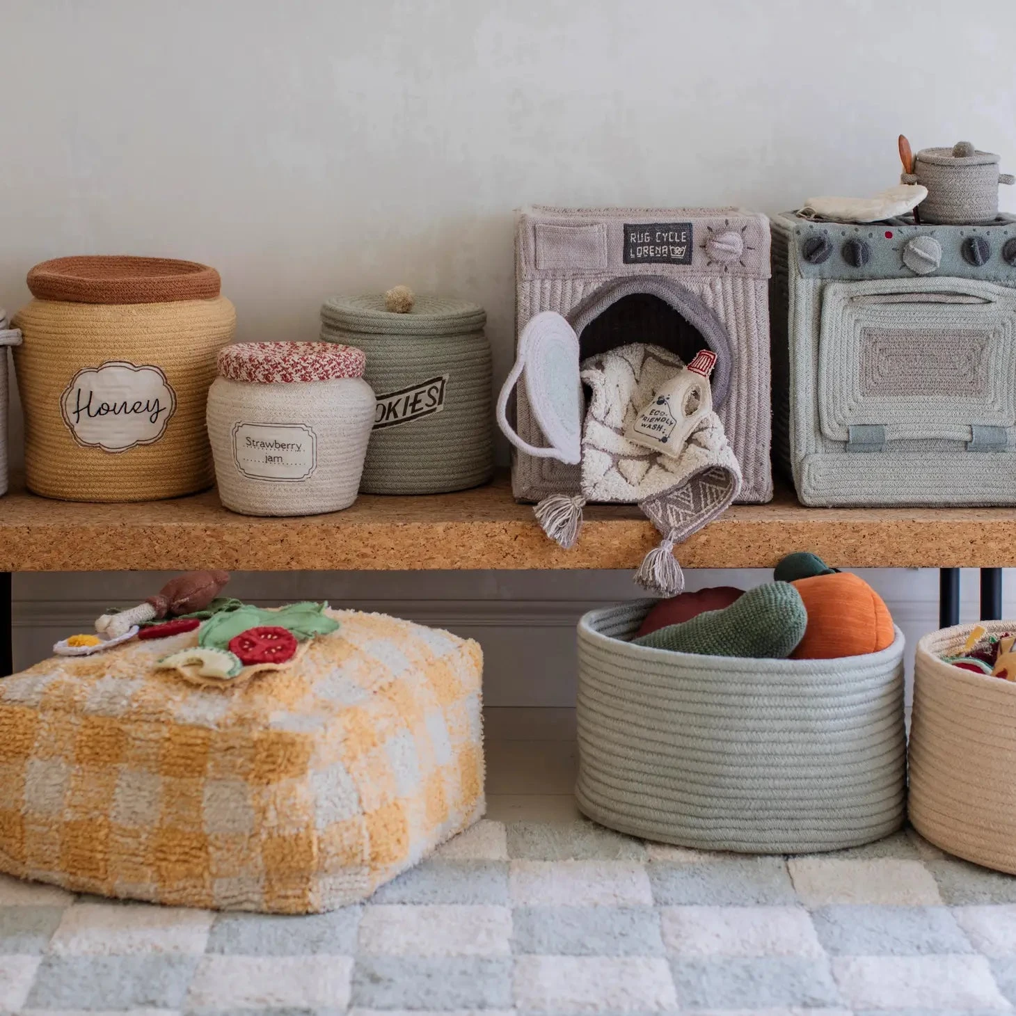 Lorena Canals Basket Jam Jar 6 Lorena Canals Basket Jam Jar - Image 4