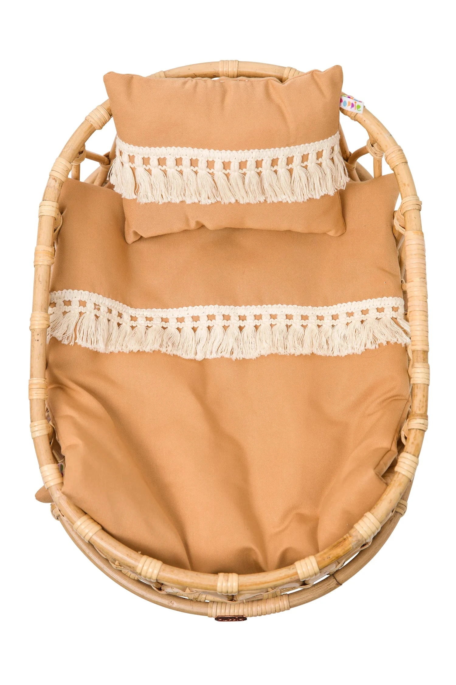 Poppie Rattan Doll Crib + Duvet Set 7 Poppie Rattan Doll Crib + Duvet Set - Image 5