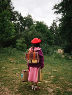 Sticky Lemon School Bag | Adventure Collection | Tartan Stormy Purple -Odin Parker f20312 6551fdb3ea39428f83ab958c29052509 mv2 jpg