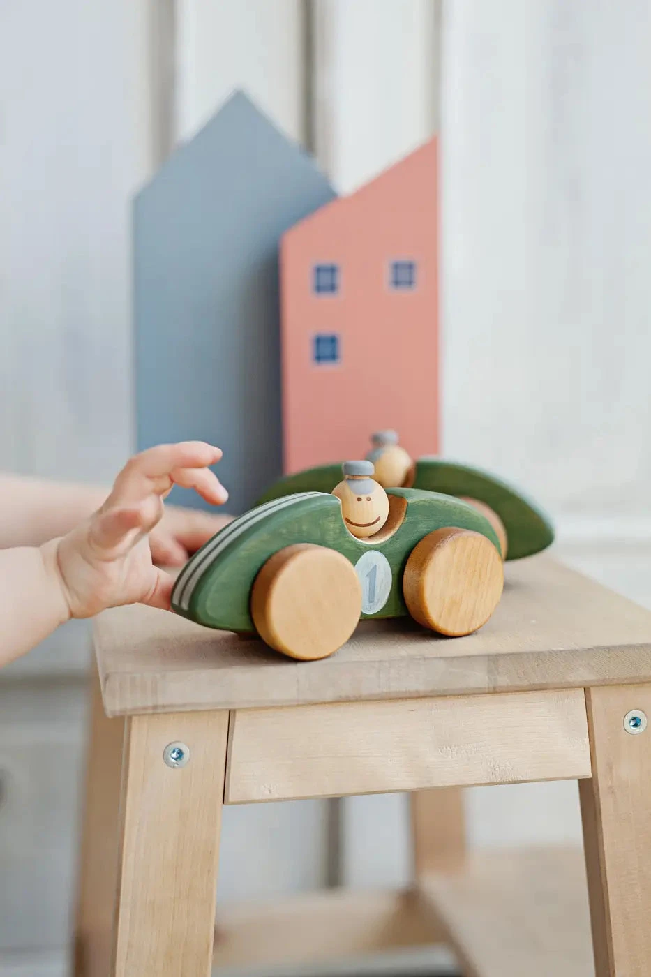 Handmade Wooden Toy Race Car 7 Handmade Wooden Toy Race Car - Image 5