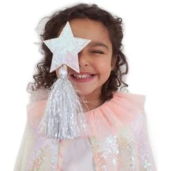 Meri-Meri Meri Meri Iridescent Sequin Cape Costume -Odin Parker yls6efibl6mkjogxrenx